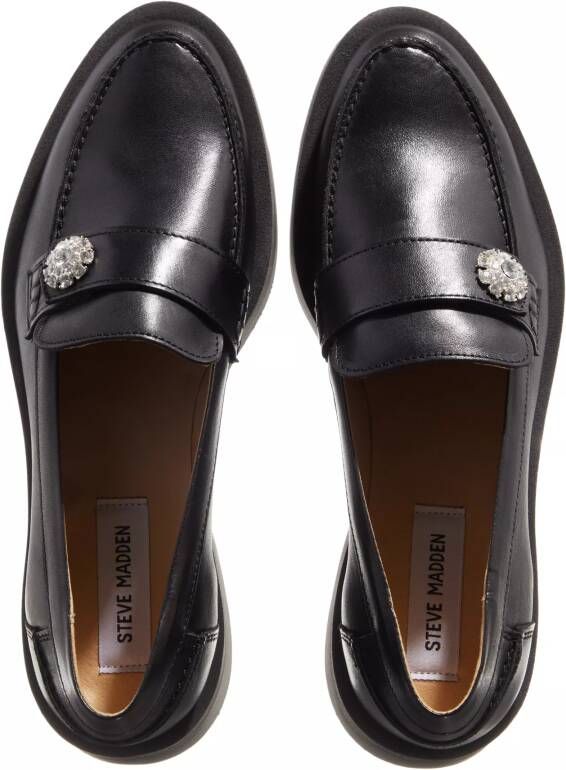 Steve Madden Loafers & ballerina schoenen Meggie Loafer in zwart