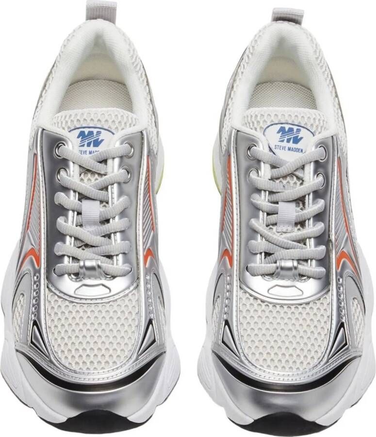 Steve Madden Low-Top Sneakers Dames Sneaker in zilver