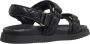 Steve Madden Mona-Q Quilted leren sandalen zwart - Thumbnail 9