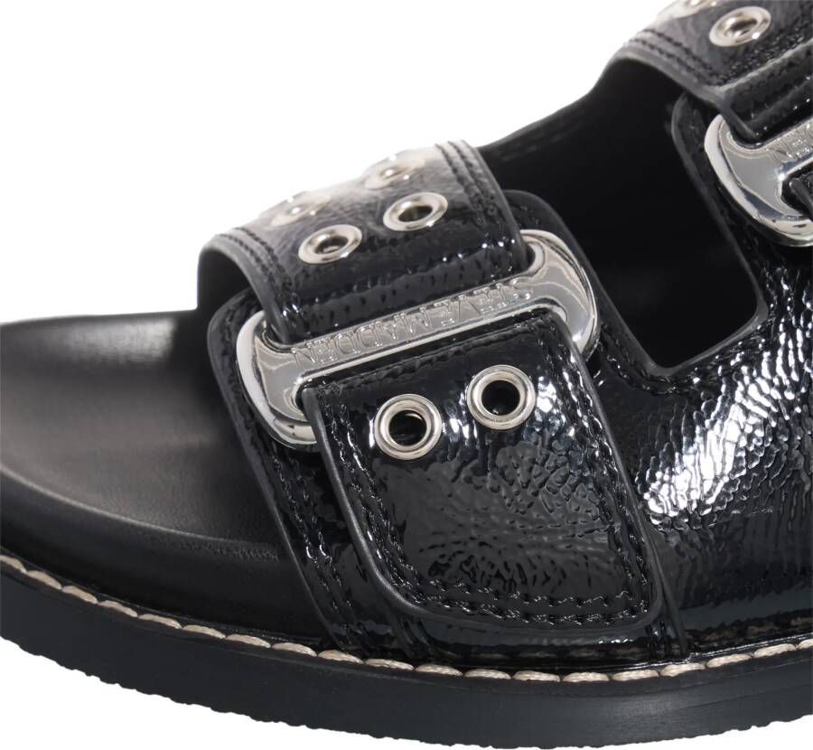 Steve Madden Slippers & Mules Agent in zwart