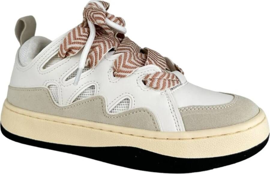 Steve Madden Low-Top Sneakers Dames Sneaker in wit