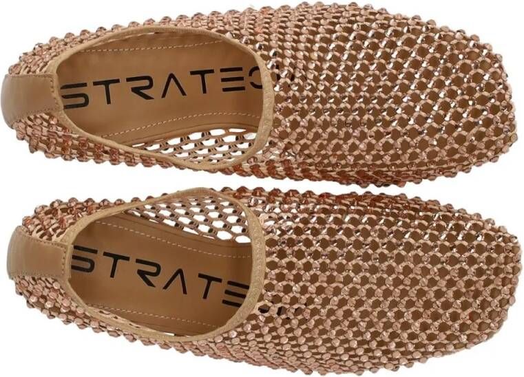 Strategia Hoge hakken Jewels Sand Pumps in beige