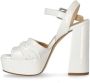 Strategia Witte Lakleren Hoge Hak Sandalen White Dames - Thumbnail 5