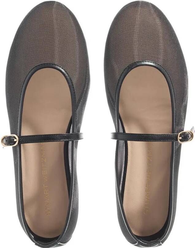 Stuart Weitzman Ballerinas Bareitall Mary Jane in zwart