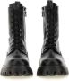 Stuart Weitzman Boots Chunky Sole Black Calf Leather Boots in zwart - Thumbnail 2