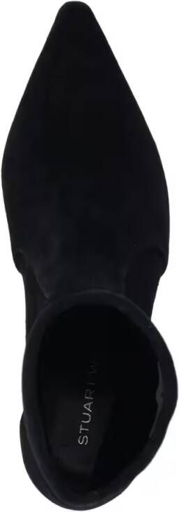 Stuart Weitzman Enkellaarzen Naomi 50 Bootie in zwart