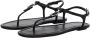 Stuart Weitzman Hoge hakken Georgie T-Strap in zwart - Thumbnail 2
