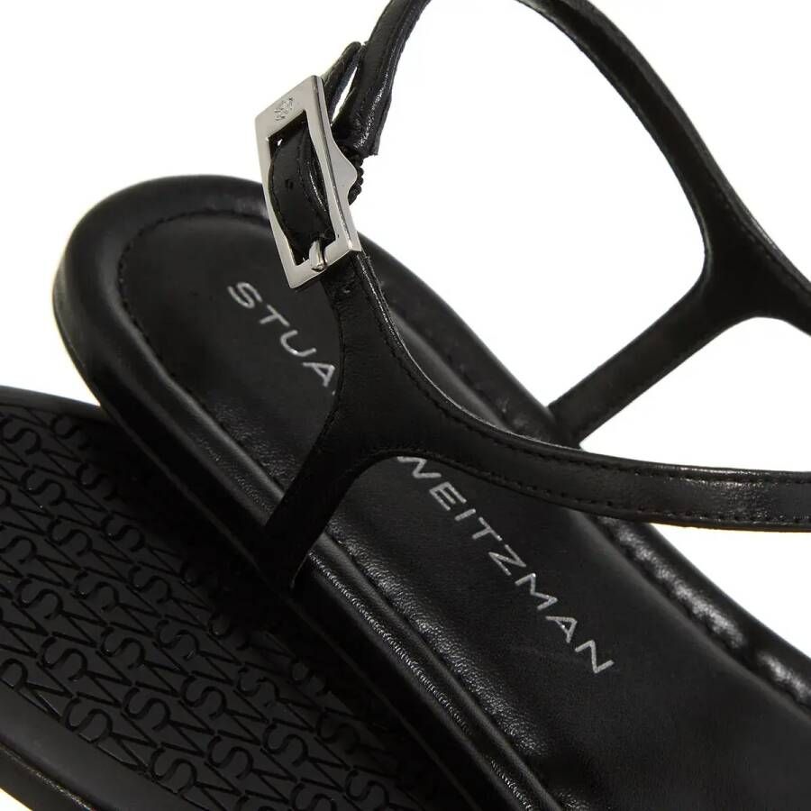 Stuart Weitzman Hoge hakken Georgie T-Strap in zwart