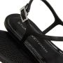 Stuart Weitzman Hoge hakken Georgie T-Strap in zwart - Thumbnail 4
