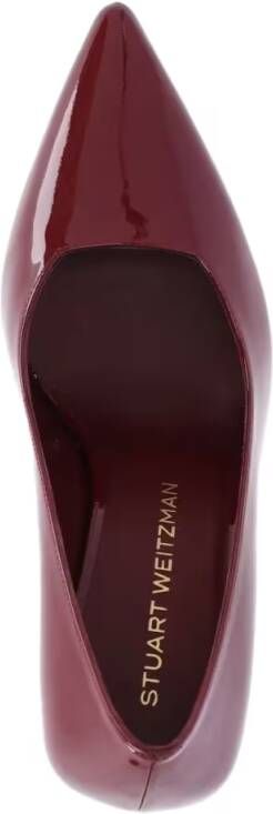 Stuart Weitzman Hoge hakken "Vinnie 85" Pumps – Burgundy in rood