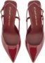 Stuart Weitzman Hoge hakken "Vinnie" Slingback in rood - Thumbnail 3