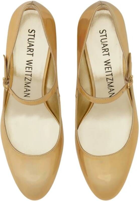 Stuart Weitzman Hoge hakken "Vivienne" Mary Jane Shoes in bruin