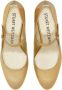 Stuart Weitzman Hoge hakken "Vivienne" Mary Jane Shoes in bruin - Thumbnail 3