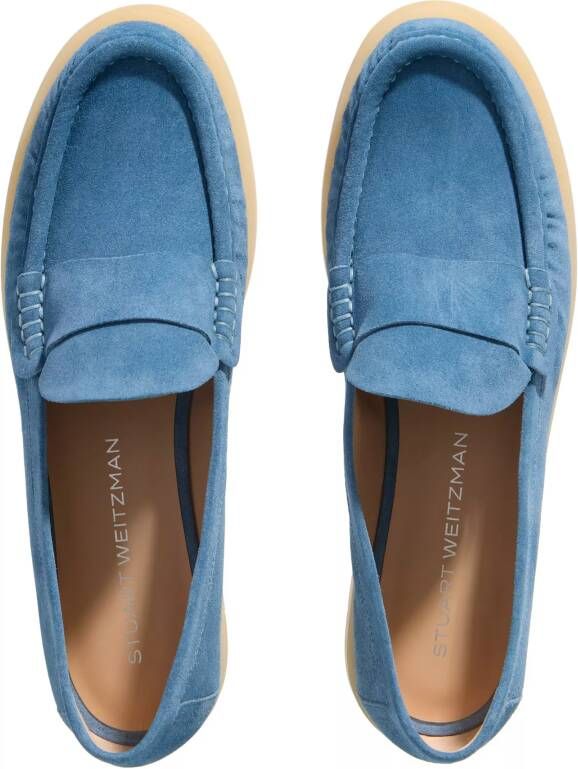 Stuart Weitzman Loafers Blake Loafer in blauw