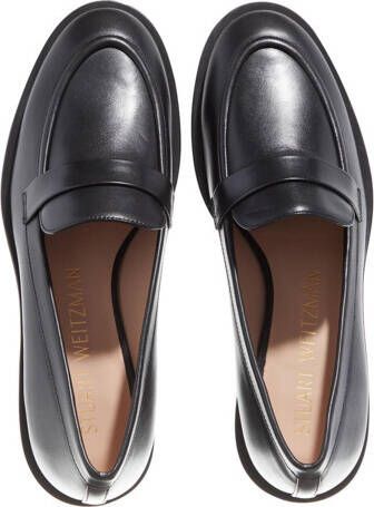 Stuart Weitzman Loafers & ballerina schoenen Palmer Sleek Loafer in zwart