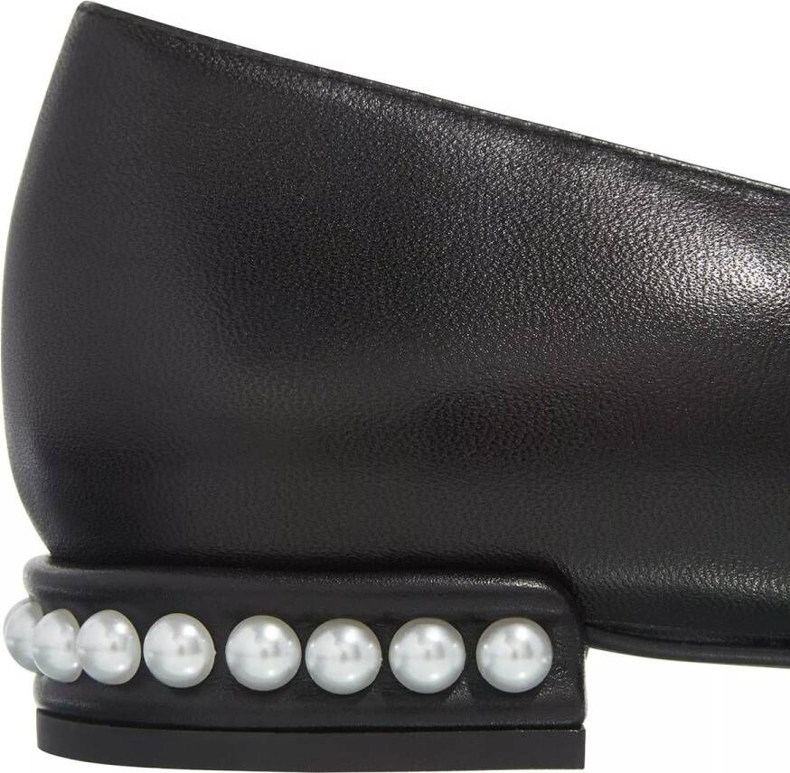 Stuart Weitzman Loafers & ballerina schoenen Pearl Flat in zwart