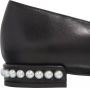 Stuart Weitzman Loafers & ballerina schoenen Pearl Flat in zwart - Thumbnail 2