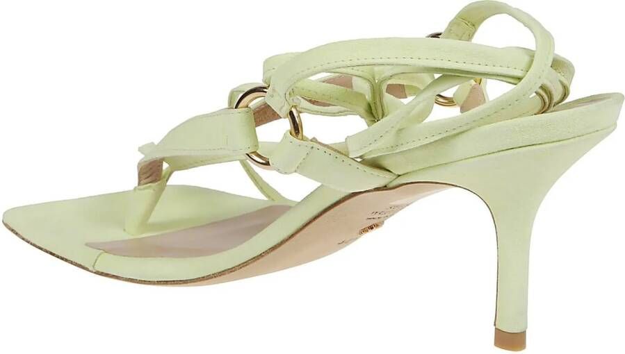 Stuart Weitzman Sandalen Lalita 75 Sandals Yellow & Orange in geel