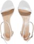 Stuart Weitzman Amelina Sandalen met natuurlijke lederen hakken 75 Wit Dames - Thumbnail 8