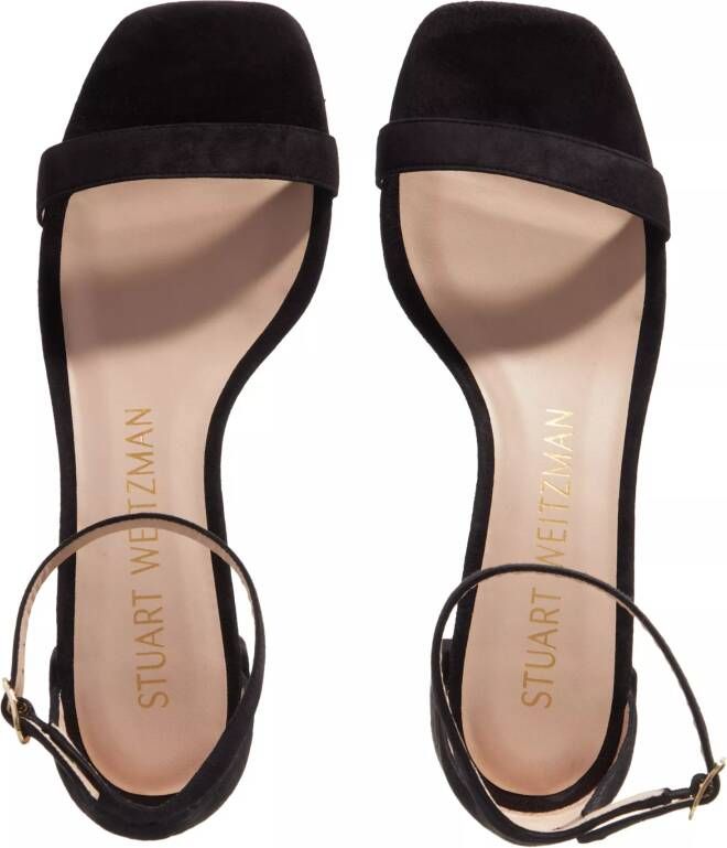 Stuart Weitzman Sandalen Nudistia 75 Sandal in zwart