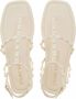 Stuart Weitzman Sandalen Pearlita Flat Sandal in crème - Thumbnail 2