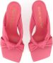 Stuart Weitzman Sandalen Sandal With Bow in roze - Thumbnail 2
