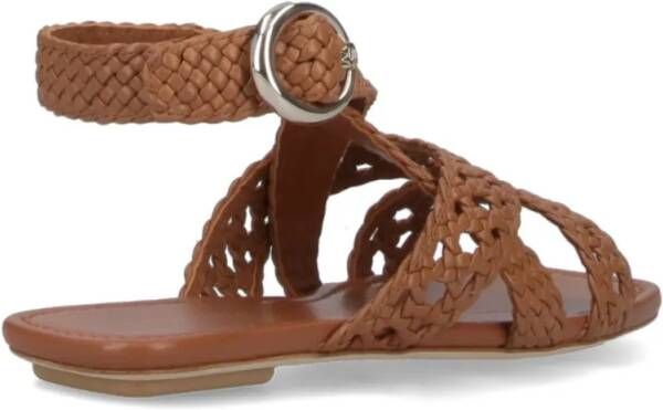 Stuart Weitzman Sandalen "Thea" Slingback Sandals – Brown in bruin