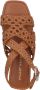Stuart Weitzman Sandalen "Thea" Slingback Sandals – Brown in bruin - Thumbnail 3
