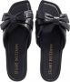 Stuart Weitzman Slippers Sofia Slide in zwart - Thumbnail 2