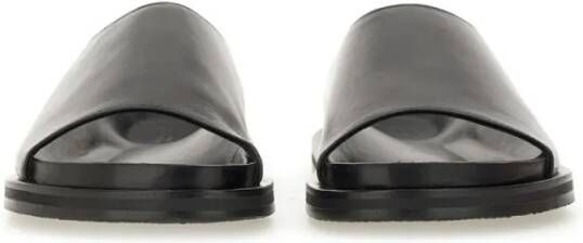 Studio Nicholson Sandalen Leather Sandal in zwart