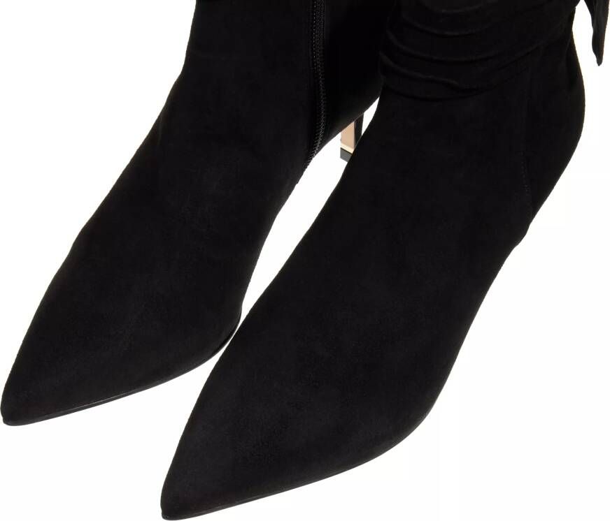 Ted Baker Boots & laarzen Yona Suede Bow Detail Ankle Boot in zwart