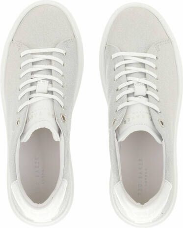 Ted Baker Sneakers Wfk Glitzzy Glitter Platform Trainer in zilver