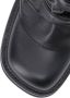 The Attico Boots Mini Robin Combat Boots In Black Hammered Leather in zwart - Thumbnail 3