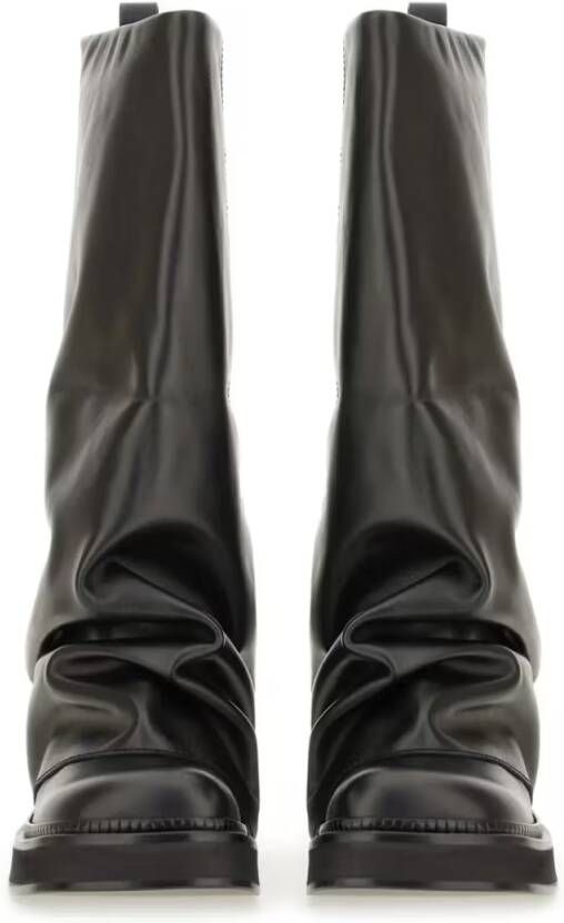 The Attico Boots "Robin" Combat Boot in zwart
