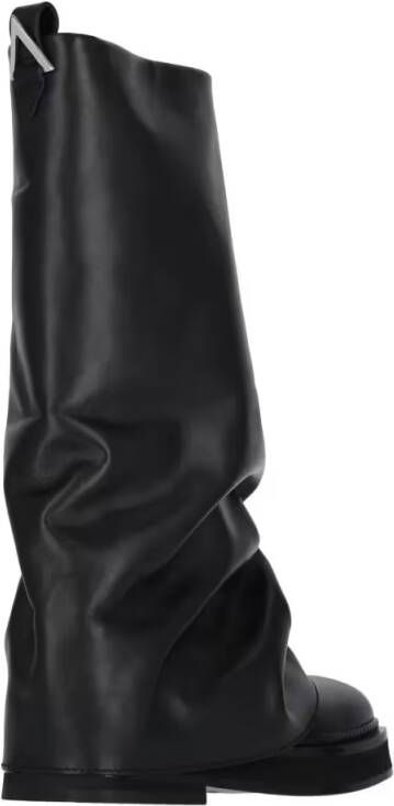 The Attico Boots "Robin" Combat Boots – Black in zwart