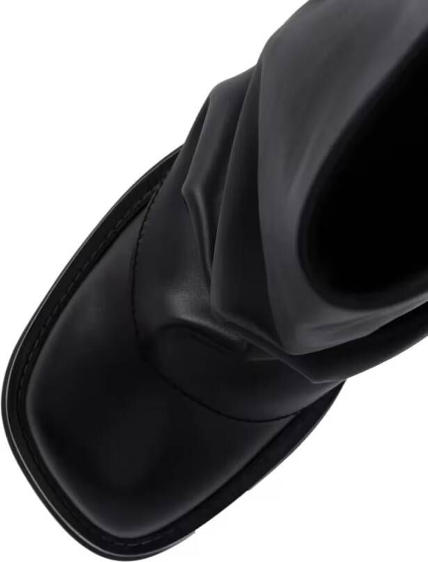 The Attico Boots "Robin" Combat Boots – Black in zwart