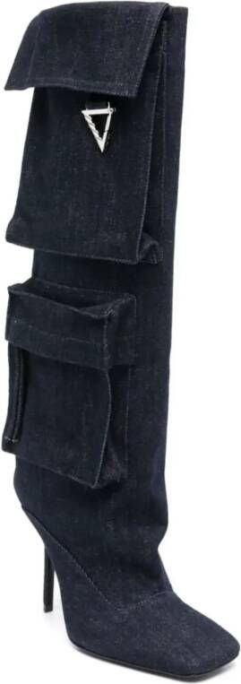 The Attico Boots Sienna Tube Boot 105Mm in meerkleurig