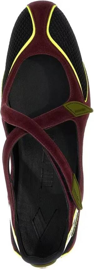 The Attico 'Floor 01' Ballet Flats in meerkleurig
