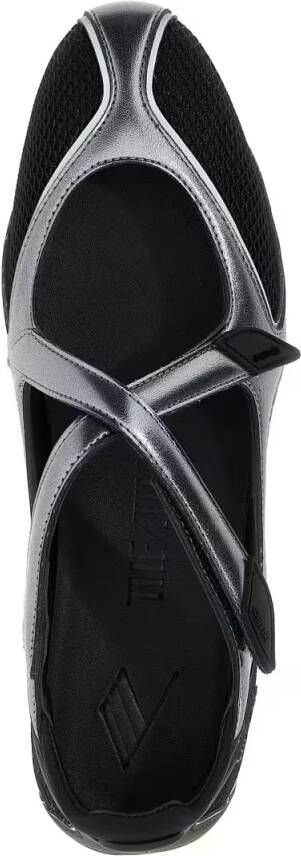 The Attico 'Floor 01' Ballet Flats in zwart