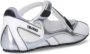 The Attico Floor 01 Flat Ballet Shoes – White in wit - Thumbnail 2