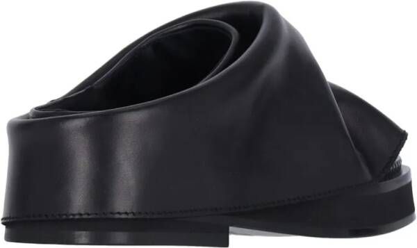 The Attico Sandalen "Mini Robin" Sabot – Black in zwart