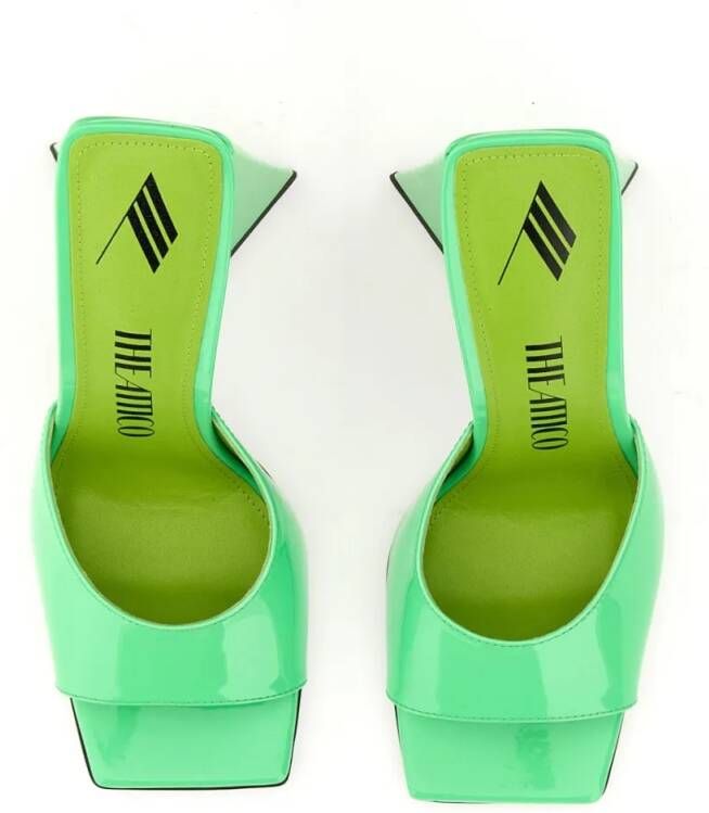 The Attico Slippers & Mules Mule Devon in groen