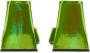 The Attico Slippers & Mules Mule Devon in groen - Thumbnail 2
