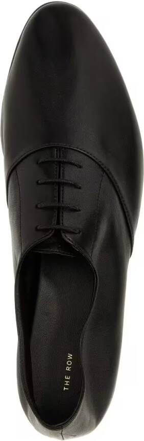 The Row Low-Top Sneakers 'Awar' Lace Up Shoes in zwart