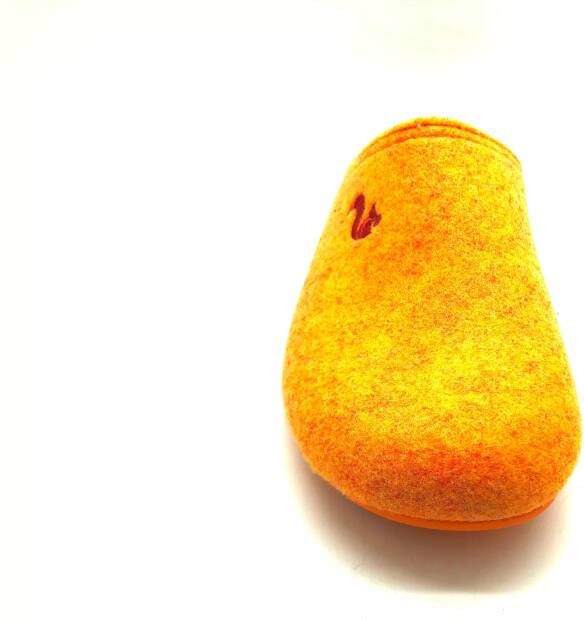 thies Low-Top Sneakers 1856 Recycled PET Slipper vegan orange (W in geel