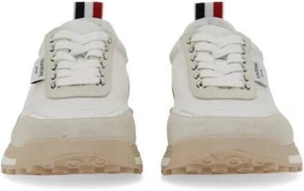 Thom Browne Low-Top Sneakers Sneaker In Pelle in beige