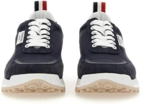 Thom Browne Low-Top Sneakers Sporty Sneaker With Logo in blauw