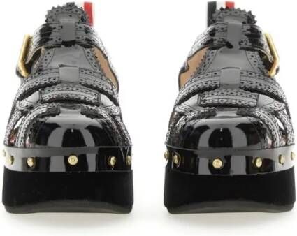 Thom Browne Sandalen Heeled Sandal in zwart