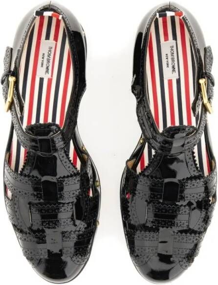Thom Browne Sandalen Heeled Sandal in zwart