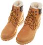 Timberland Boots & laarzen 6in Premium Shearling Lined WP Boot in geel - Thumbnail 5